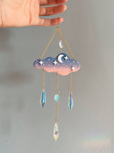 Load image into Gallery viewer, Stormy Sunset Cloud Suncatcher
