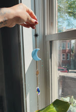 Load image into Gallery viewer, Crescent Moon Sun Catcher - Multiple Colors Available!

