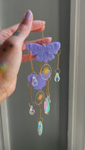 Load and play video in Gallery viewer, Butterfly Sun Catcher - Thermal Purple to Blue
