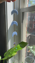 Load and play video in Gallery viewer, Long Crescent Moon Sun Catcher - Multiple Colors Available!
