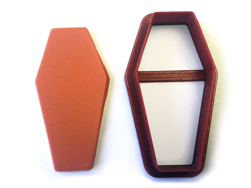 Polymer Clay Cutters - Coffin